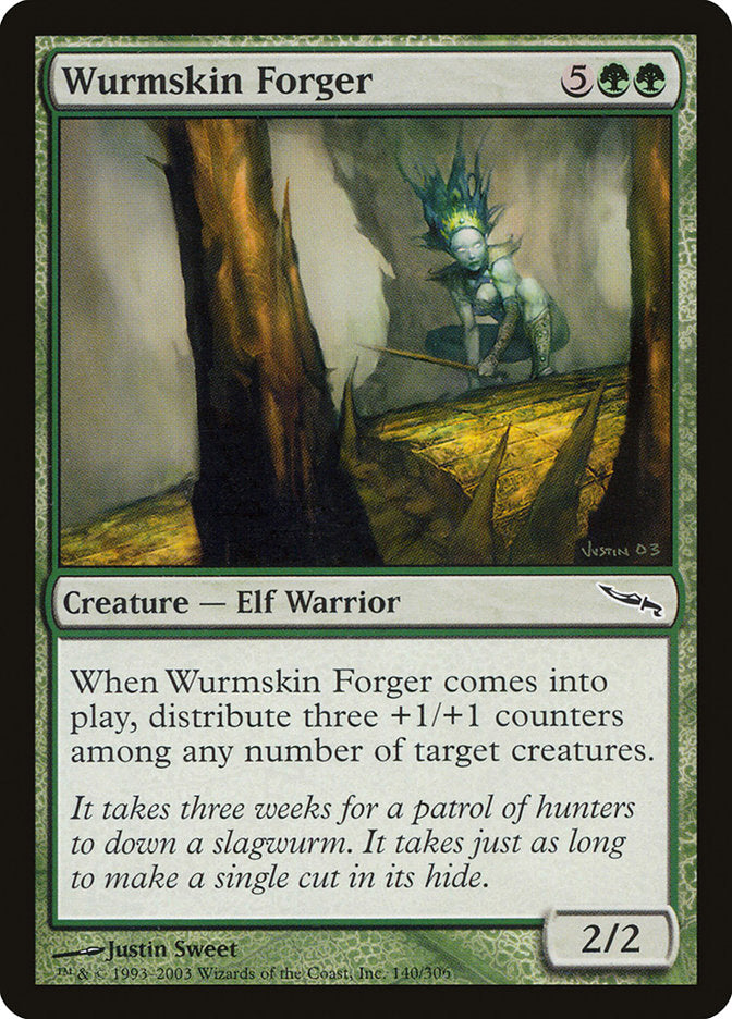Wurmskin Forger 140 (Mirrodin)  - Foil | Good Games Adelaide SA