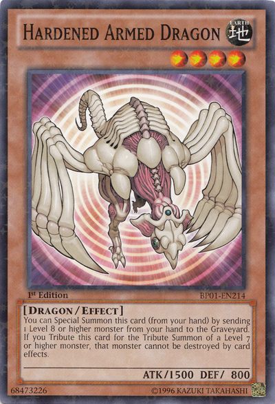Hardened Armed Dragon [BP01-EN214] Starfoil Rare | Good Games Adelaide SA
