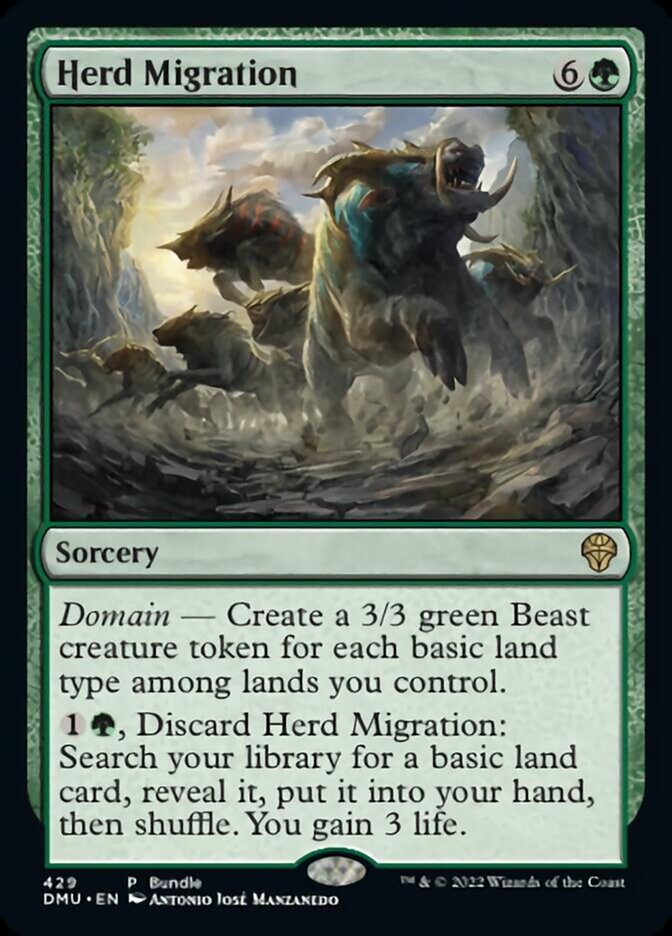 Herd Migration (Bundle) [Dominaria United] | Good Games Adelaide SA