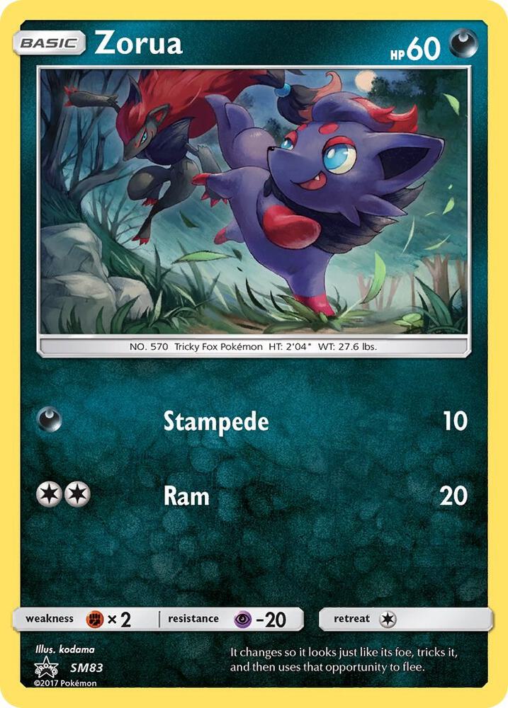 Zorua SM83 (SM Promos)  - Holofoil | Good Games Adelaide SA