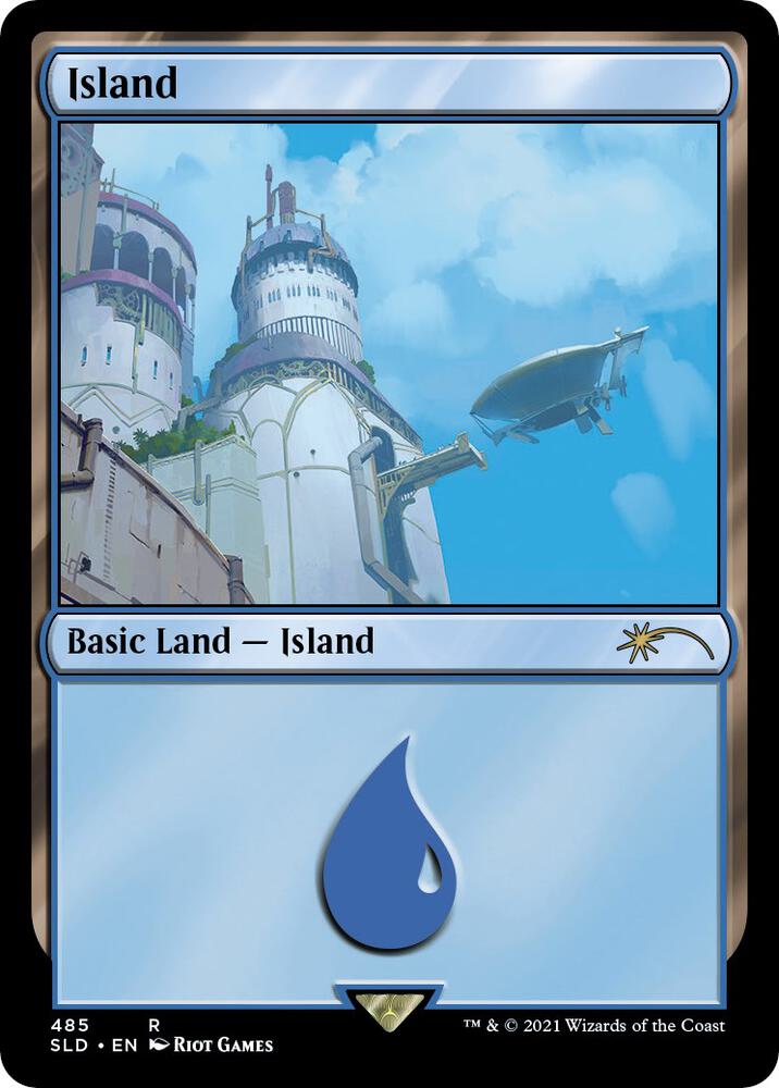 Island Secret Lair x Arcane Lands 485 (Secret Lair Drop Series)  | Good Games Adelaide SA