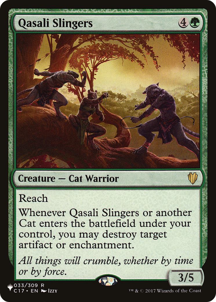 Qasali Slingers [The List] | Good Games Adelaide SA