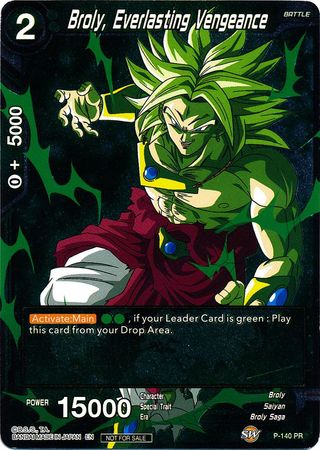 Broly, Everlasting Vengeance (P-140) [Promotion Cards] | Good Games Adelaide SA
