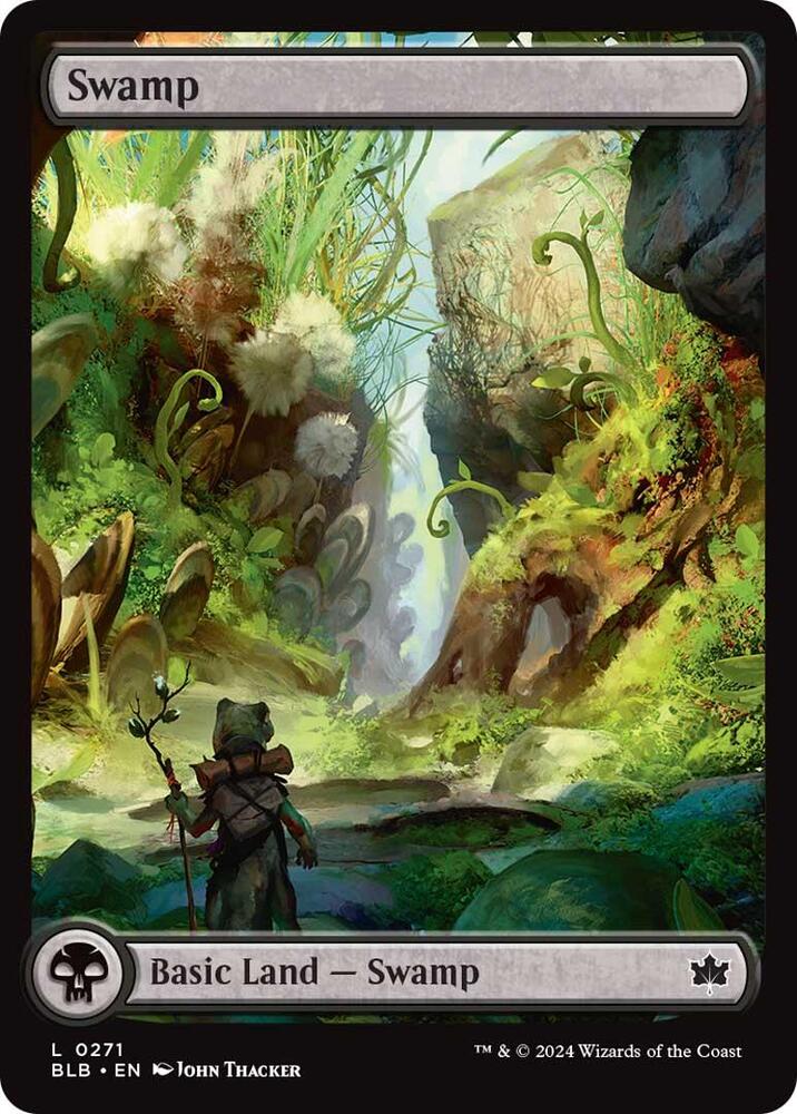 Swamp 0271 271 (Bloomburrow)  - Foil | Good Games Adelaide SA