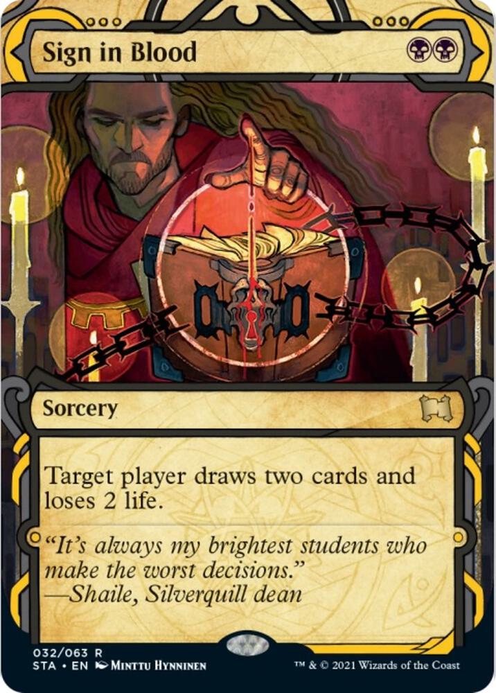 Sign in Blood 32 (Strixhaven: Mystical Archives)  | Good Games Adelaide SA
