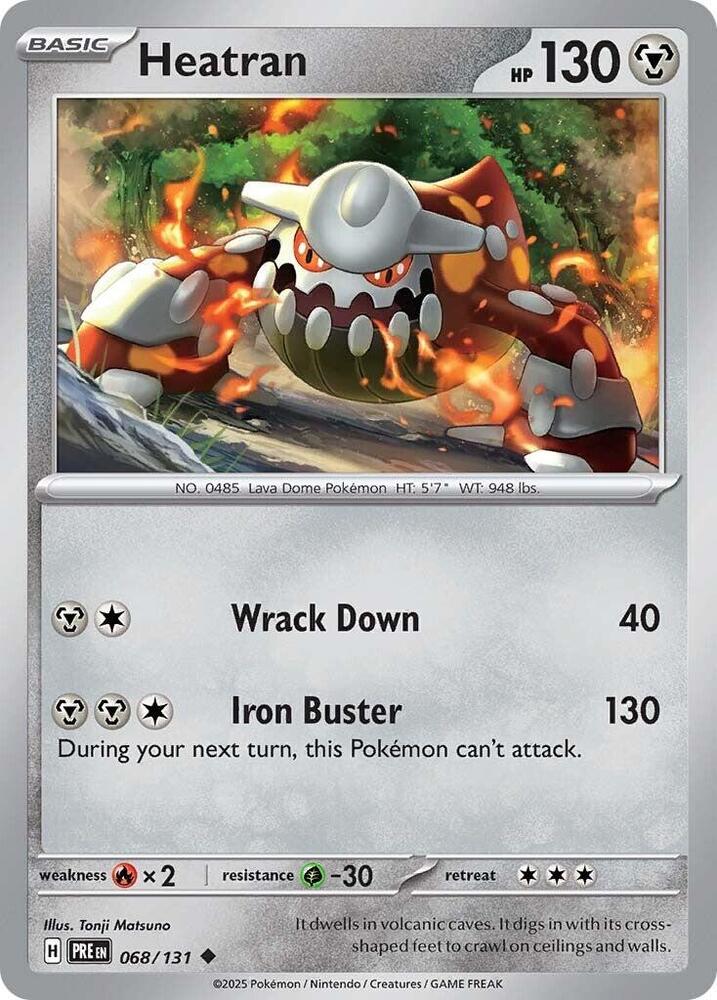 Heatran 068/131 (SV: Prismatic Evolutions)  | Good Games Adelaide SA