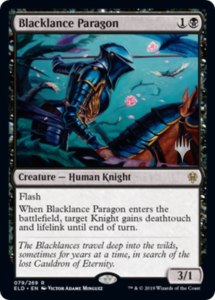 Blacklance Paragon 79 (Promo Pack: Throne of Eldraine)  | Good Games Adelaide SA