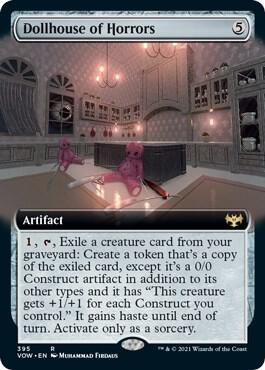 Dollhouse of Horrors Extended Art 395 (Innistrad: Crimson Vow)  | Good Games Adelaide SA