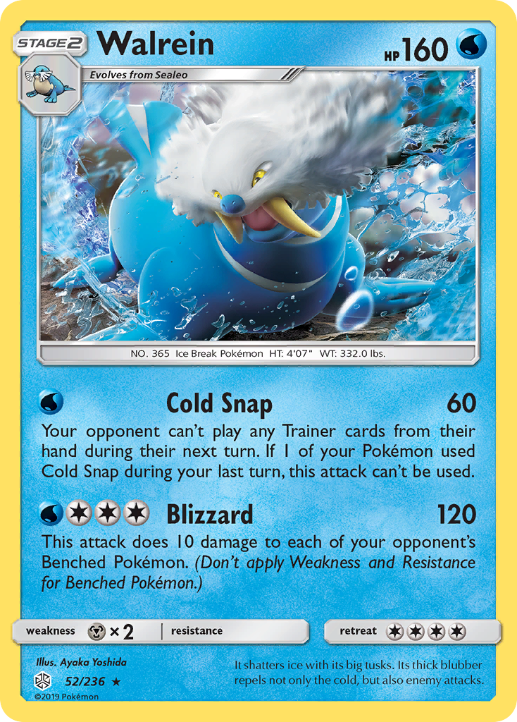 Walrein (52/236) [Sun & Moon: Cosmic Eclipse] | Good Games Adelaide SA