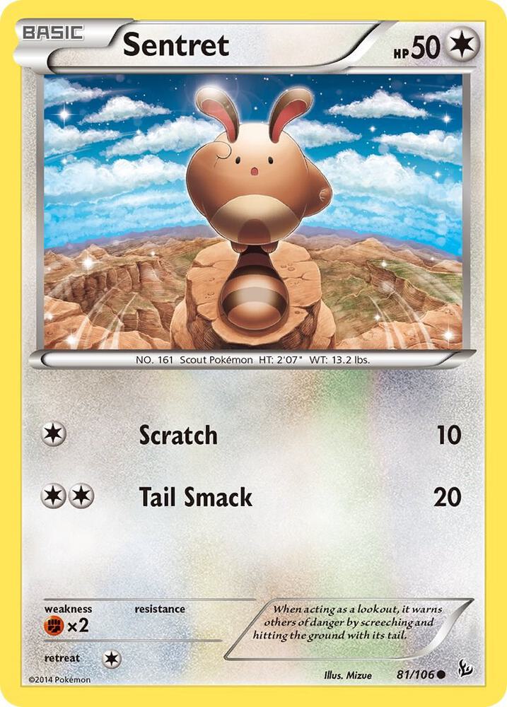 Sentret 81/106 (XY - Flashfire)  | Good Games Adelaide SA