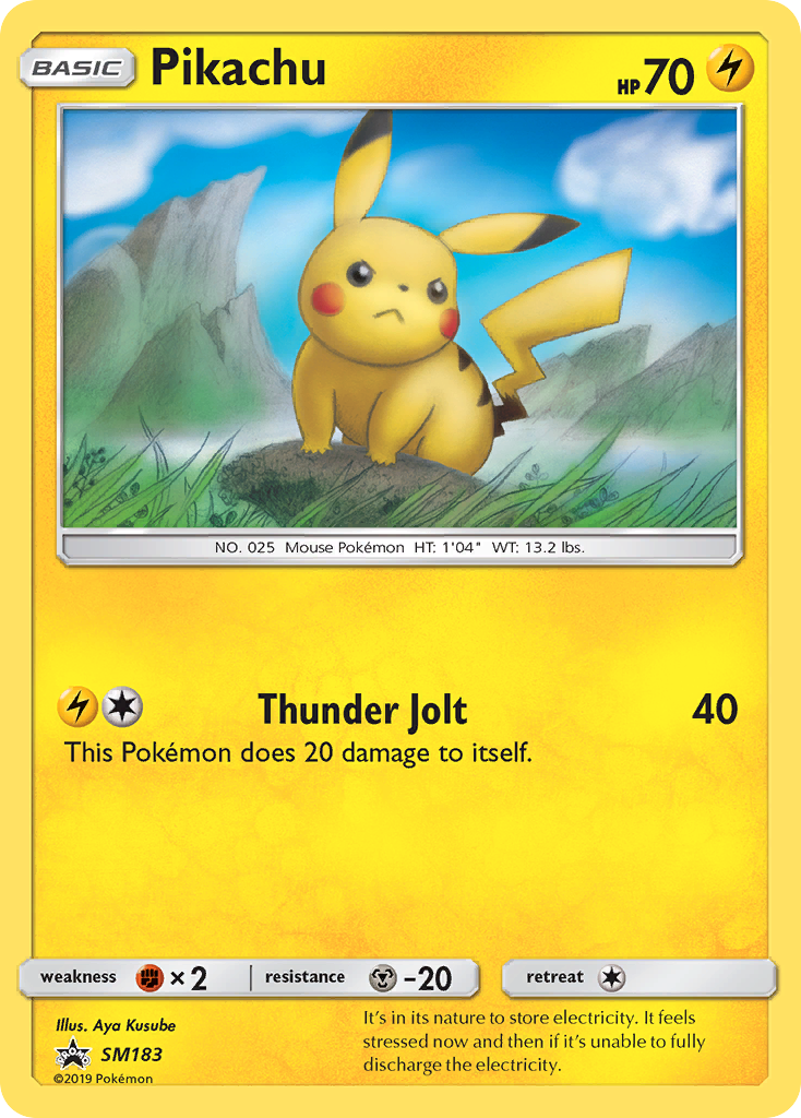 Pikachu (SM183) [Sun & Moon: Black Star Promos] | Good Games Adelaide SA