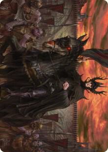 The Mouth of Sauron Art Card 18 (Art Series: Universes Beyond: The Lord of the Rings: Tales of Middle-earth)  | Good Games Adelaide SA