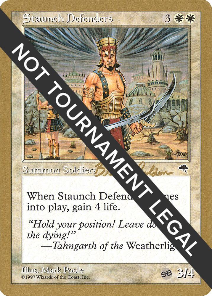Staunch Defenders 1998 Brian Selden TMP SB bs49sb/117 (World Championship Decks)  | Good Games Adelaide SA