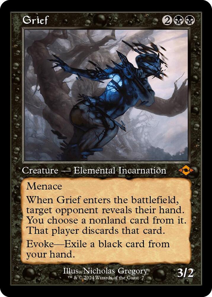 Grief Retro Frame 7 (Modern Horizons 2)  - Foil | Good Games Adelaide SA