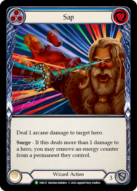 Sap (Blue) [FAB117] (Promo)  Rainbow Foil | Good Games Adelaide SA