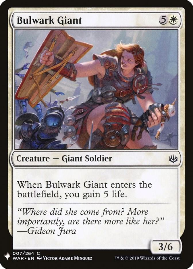 Bulwark Giant 7 (The List Reprints)  | Good Games Adelaide SA