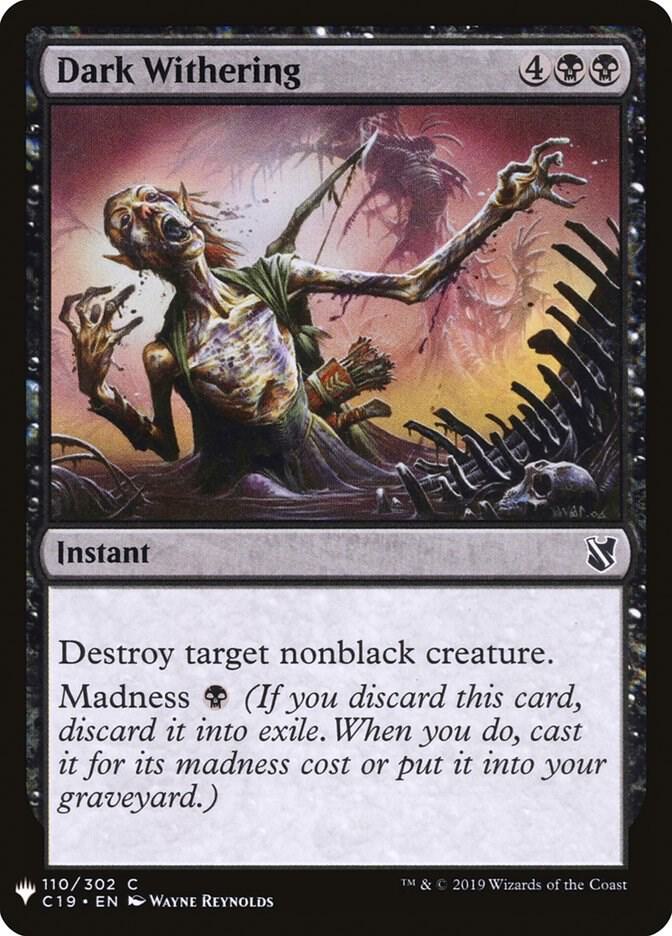 Dark Withering 110 (The List Reprints)  | Good Games Adelaide SA