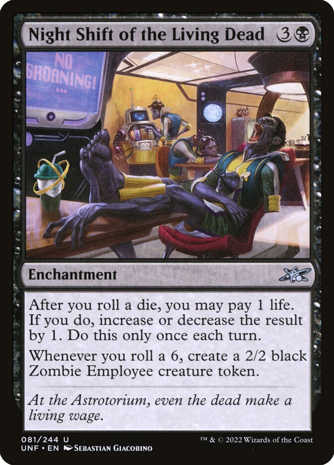Night Shift of the Living Dead 81 (Unfinity)  - Foil | Good Games Adelaide SA
