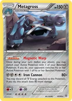 Metagross 49 98 XY Ancient Origins 049/098 (Deck Exclusives)  - Holofoil | Good Games Adelaide SA