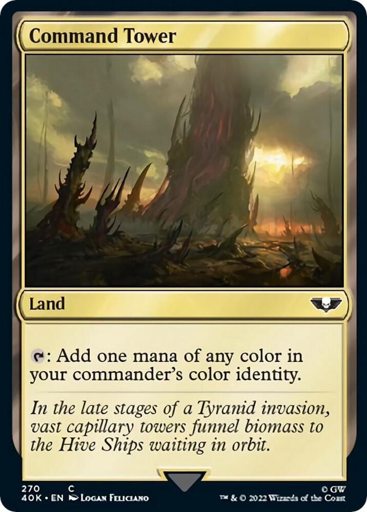 Command Tower 270 270 (Universes Beyond: Warhammer 40,000)  | Good Games Adelaide SA