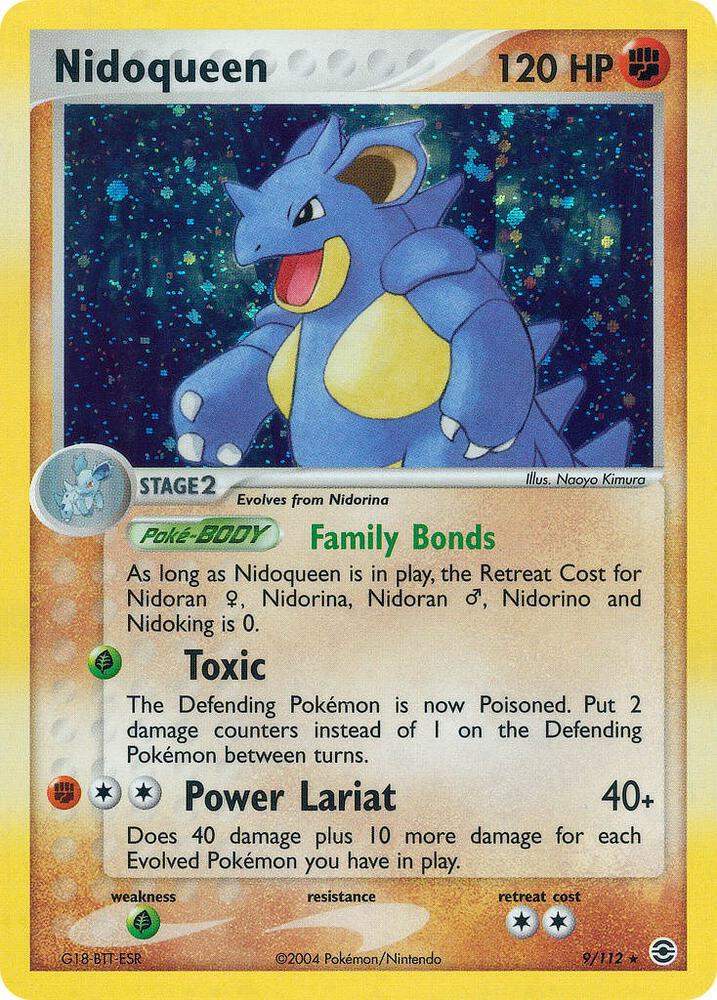 Nidoqueen 9/112 (FireRed & LeafGreen)  - Holofoil | Good Games Adelaide SA