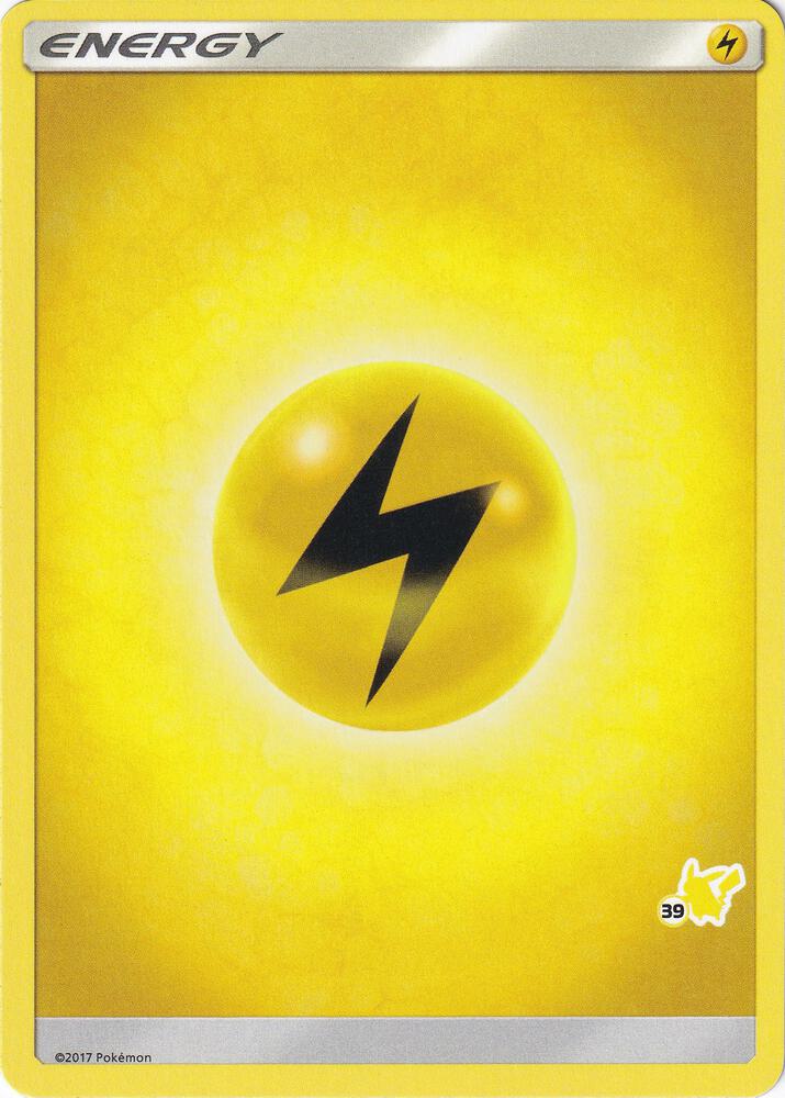 Lightning Energy 39 Pikachu Stamped  (Battle Academy)  | Good Games Adelaide SA