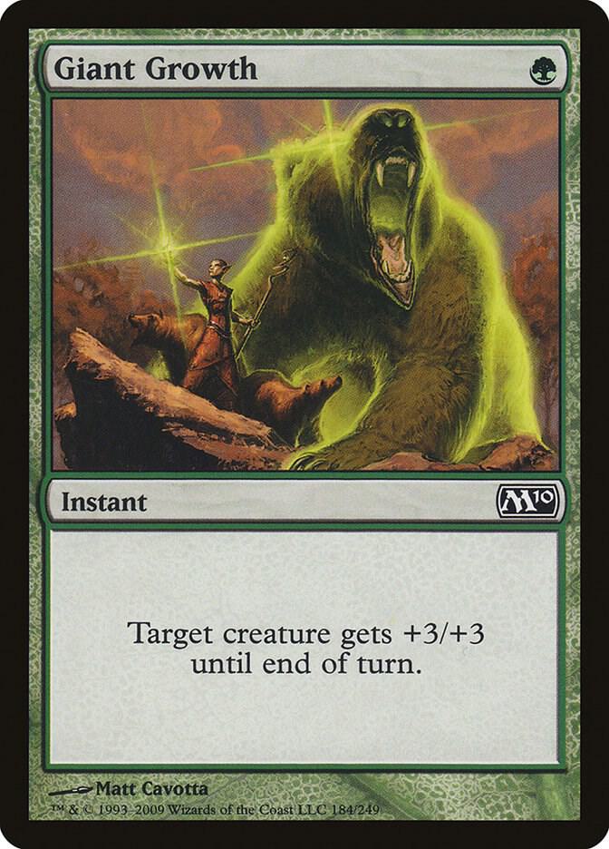 Giant Growth 184/249 (Magic 2010 (M10))  | Good Games Adelaide SA