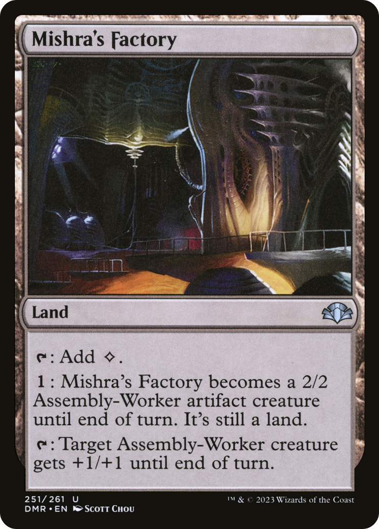 Mishra's Factory [Dominaria Remastered] | Good Games Adelaide SA