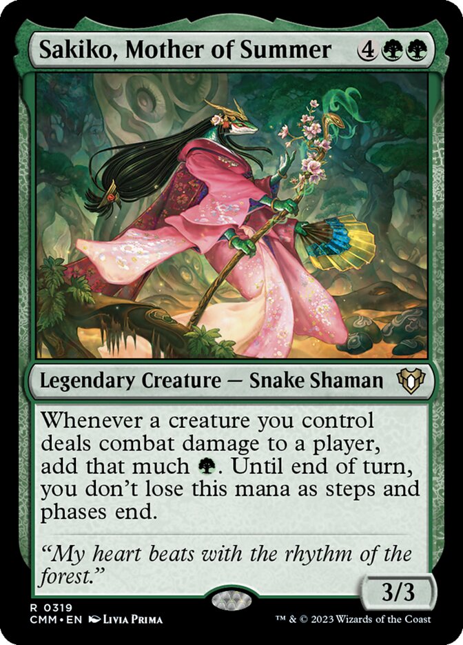 Sakiko, Mother of Summer 319 (Commander Masters)  | Good Games Adelaide SA