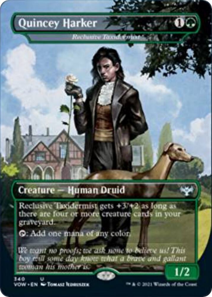 Quincey Harker Reclusive Taxidermist 340 (Innistrad: Crimson Vow)  | Good Games Adelaide SA