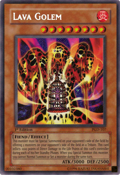Lava Golem [PGD-107] Secret Rare | Good Games Adelaide SA