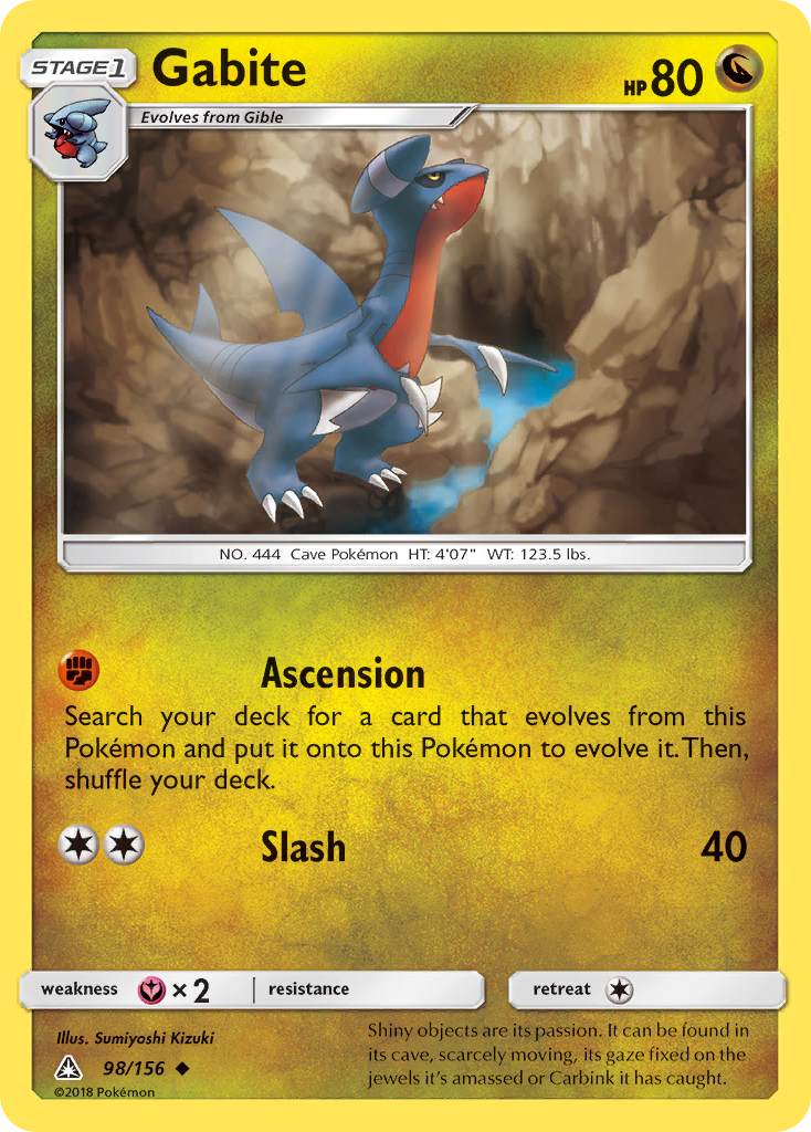 Gabite (98/156) [Sun & Moon: Ultra Prism] | Good Games Adelaide SA