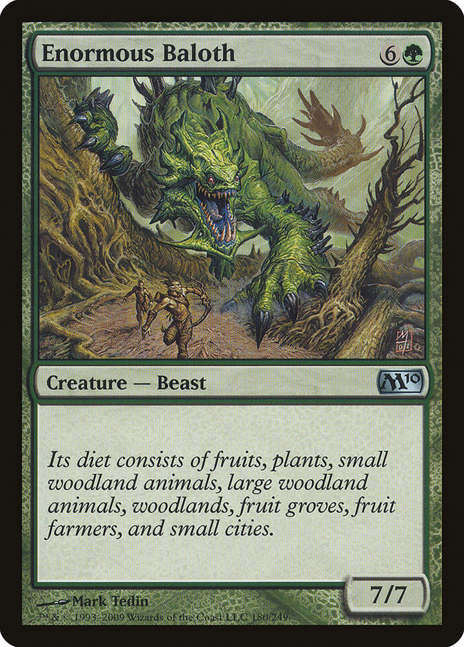 Enormous Baloth [Magic 2010] | Good Games Adelaide SA