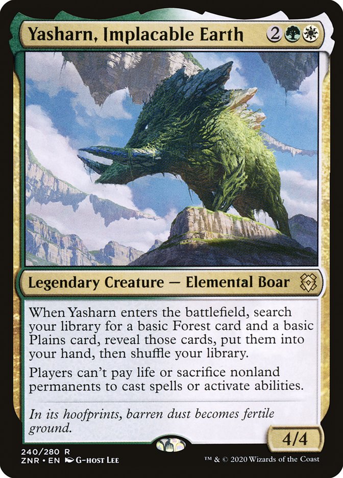 Yasharn, Implacable Earth 240/280 (Zendikar Rising)  | Good Games Adelaide SA