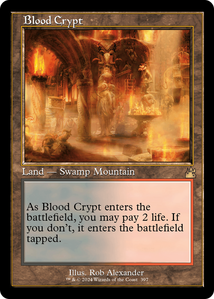 Blood Crypt (Retro) [Ravnica Remastered] | Good Games Adelaide SA