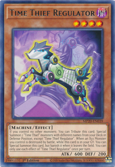 Time Thief Regulator [MP20-EN039] Rare | Good Games Adelaide SA