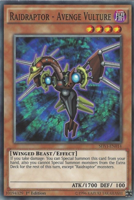 Raidraptor - Avenge Vulture [SHVI-EN014] Common | Good Games Adelaide SA