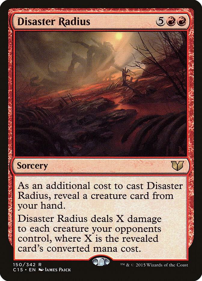 Disaster Radius 150 (Commander 2015)  | Good Games Adelaide SA