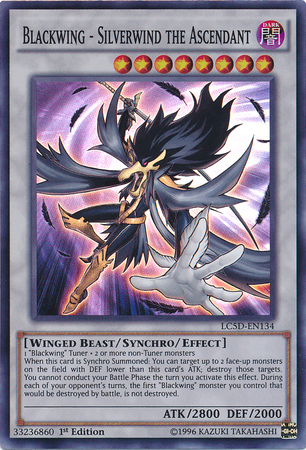 Blackwing - Silverwind the Ascendant [LC5D-EN134] Super Rare | Good Games Adelaide SA