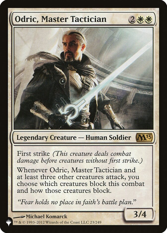 Odric, Master Tactician [The List] | Good Games Adelaide SA