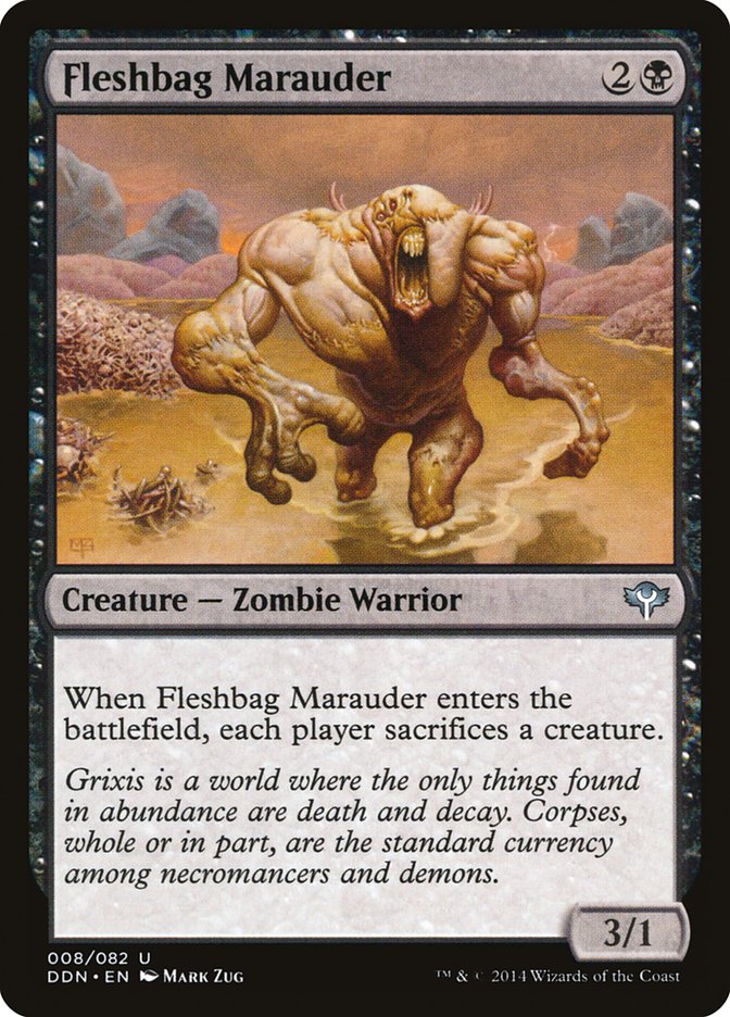 Fleshbag Marauder [Duel Decks: Speed vs. Cunning] | Good Games Adelaide SA