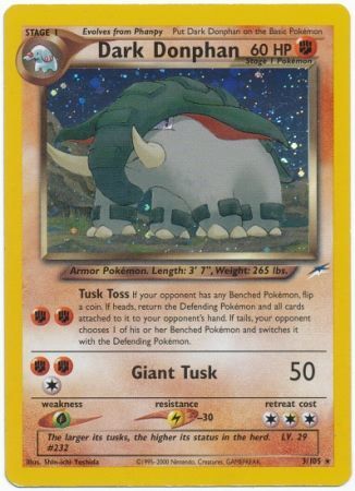 Dark Donphan (3/105) [Neo Destiny Unlimited] | Good Games Adelaide SA