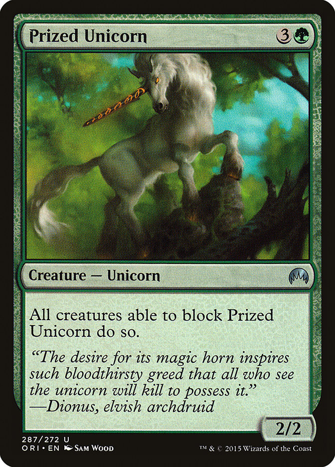 Prized Unicorn [Magic Origins] | Good Games Adelaide SA