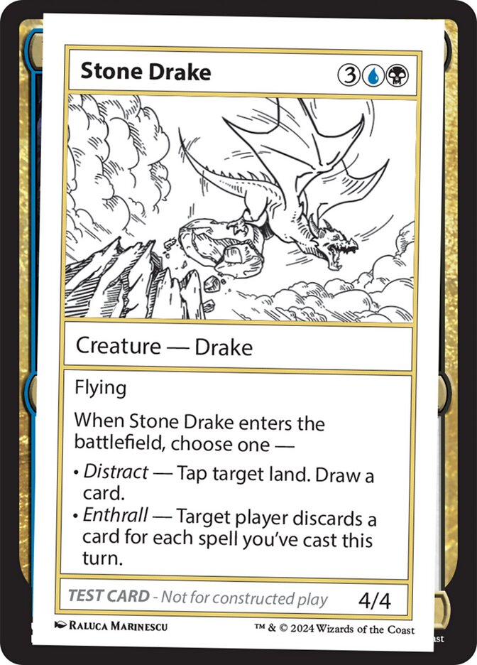 Stone Drake  (Mystery Booster 2 Playtest Cards)  | Good Games Adelaide SA