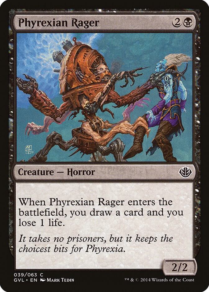 Phyrexian Rager 39 (Duel Decks: Anthology)  | Good Games Adelaide SA