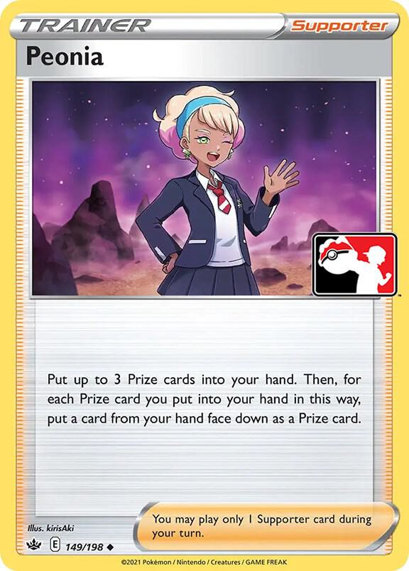 Peonia Series 1/2 149/198 (Prize Pack Series Cards)  | Good Games Adelaide SA