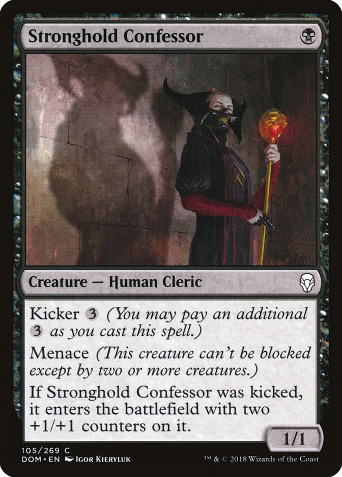 Stronghold Confessor [Dominaria] | Good Games Adelaide SA