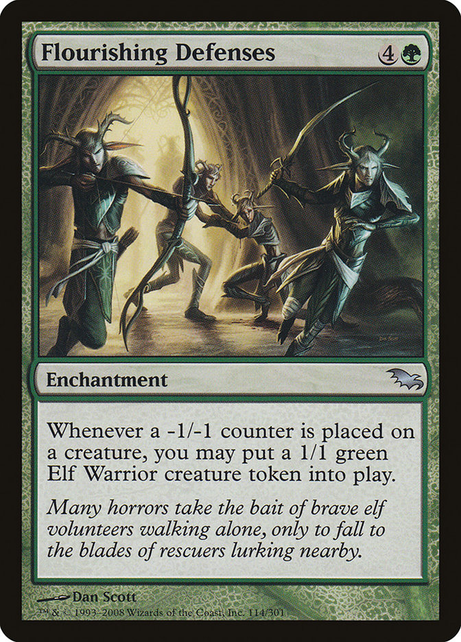 Flourishing Defenses 114 (Shadowmoor)  | Good Games Adelaide SA