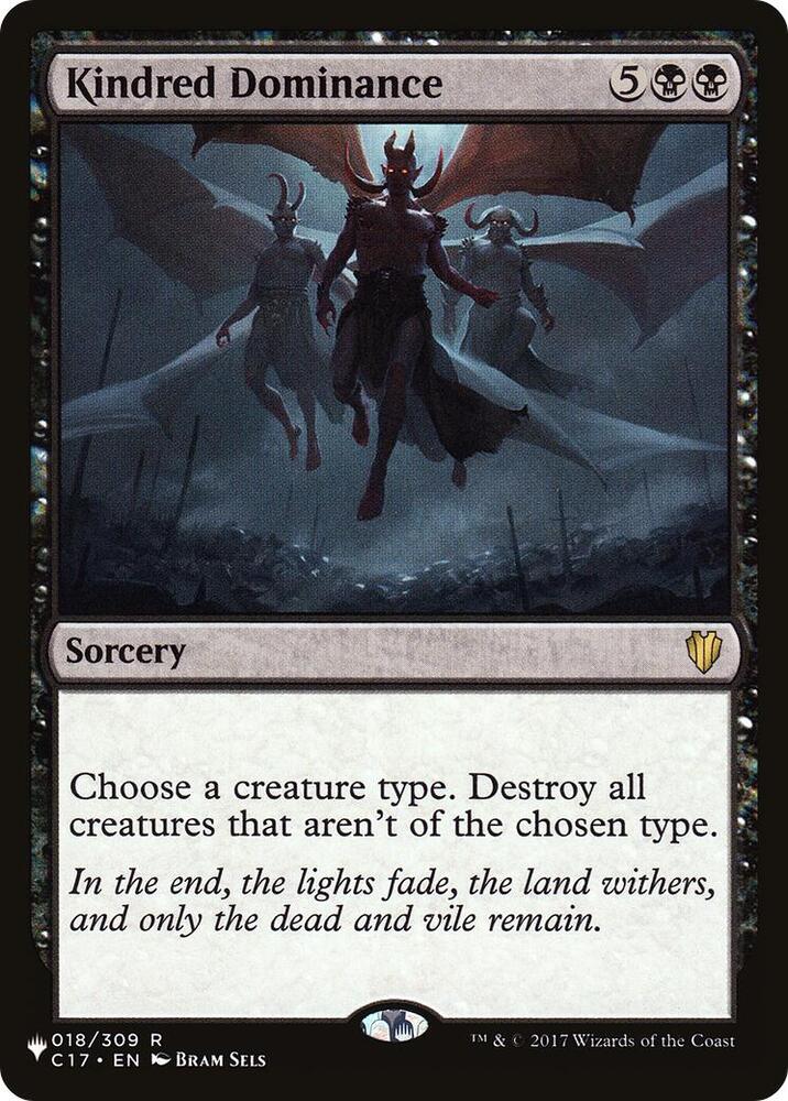 Kindred Dominance 018/309 (The List Reprints)  | Good Games Adelaide SA