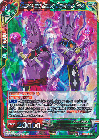 Champa and Beerus, Capricious Gods (DB1-088) [Dragon Brawl] | Good Games Adelaide SA